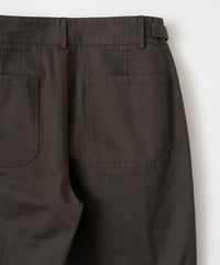 ANOTHER OFFICE Narrow Stripe Tapered Slacks