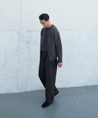 ANOTHER OFFICE Narrow Stripe Tapered Slacks