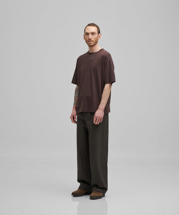 ANOTHER OFFICE  Officer Curved Chino Pants AOFSPT015 ANTRACITE