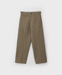 ANOTHER OFFICE  Officer Curved Chino Pants AOFSPT015 KHAKI