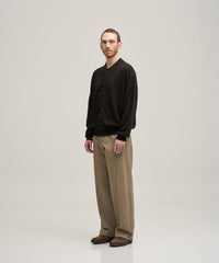 ANOTHER OFFICE  Officer Curved Chino Pants AOFSPT015 KHAKI