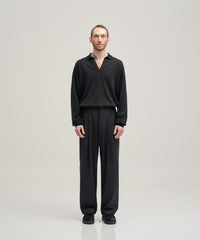 ANOTHER OFFICE  Narrow Stripe Tapered Slacks