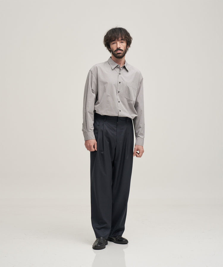 ANOTHER OFFICE  Narrow Stripe Tapered Slacks