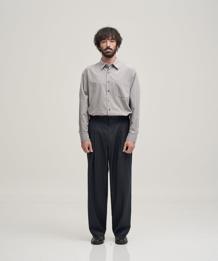 ANOTHER OFFICE  Narrow Stripe Tapered Slacks