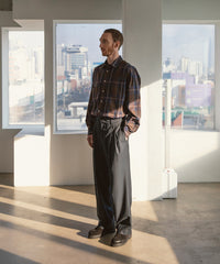 ANOTHER OFFICE  Narrow Stripe Tapered Slacks