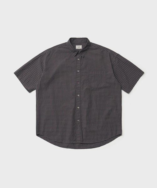 ANOTHER OFFICE Huge Gingham Check Shirt AOFSSH006