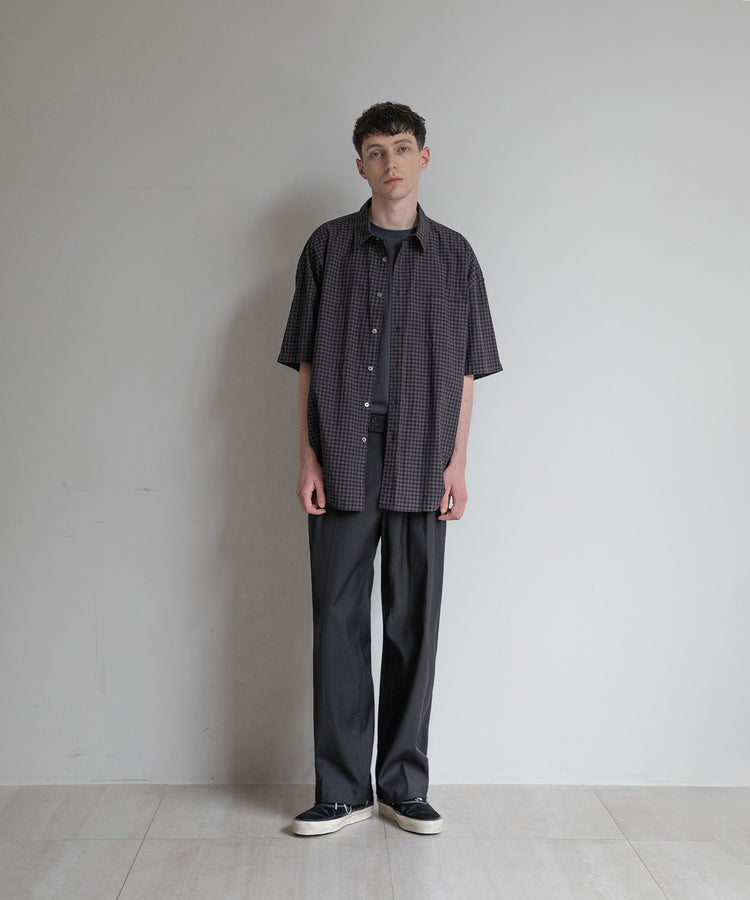 ANOTHER OFFICE  Huge Gingham Check Shirt AOFSSH006