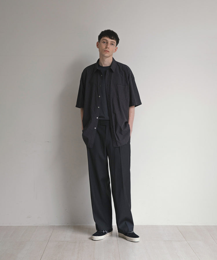 ANOTHER OFFICE  Huge Gingham Check Shirt AOFSSH006