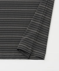 ANOTHER OFFICE  Ordinary Multi Stripe Pocket TEE AOFSTS016 FADED BLACK