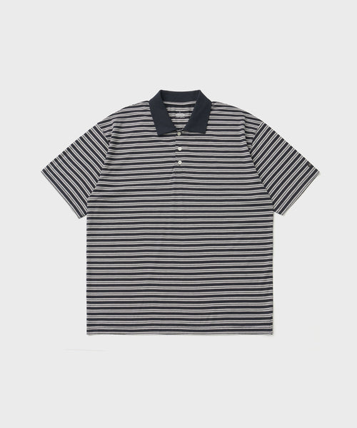 ANOTHER OFFICE  Brief Stripe Short Sleeve TEE AOFSTS017 NAVY