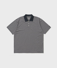 ANOTHER OFFICE Brief Stripe Short Sleeve TEE AOFSTS017 NAVY