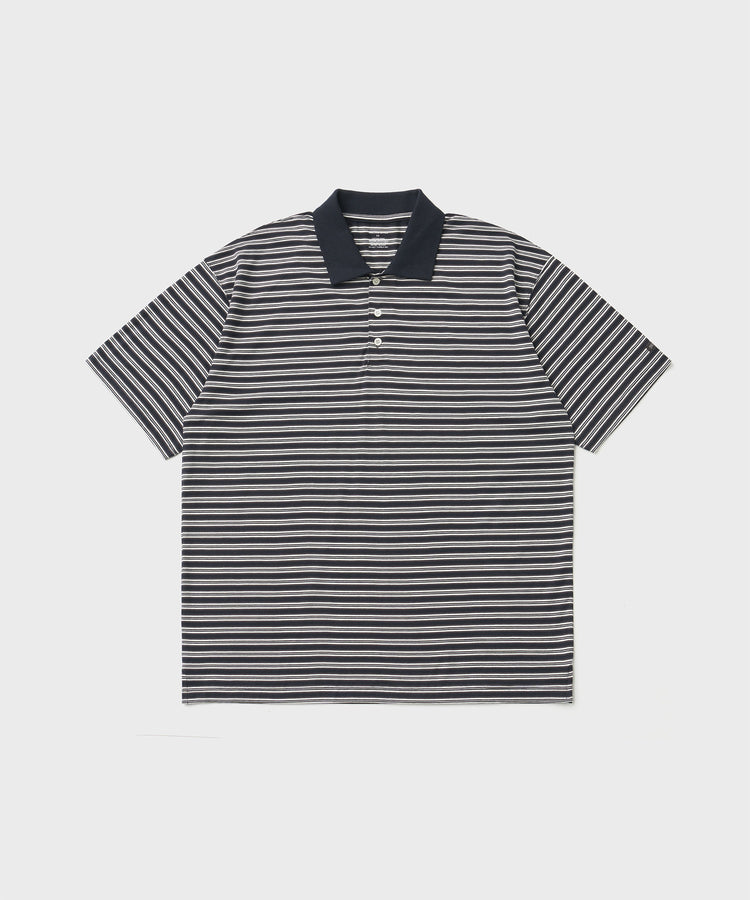 ANOTHER OFFICE Brief Stripe Short Sleeve TEE AOFSTS017 NAVY