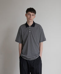 ANOTHER OFFICE  Brief Stripe Short Sleeve TEE AOFSTS017 NAVY