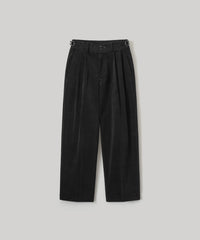 ANOTHER OFFICE  Santiago Officer Corduroy Pants AOFWPT001 BLACK