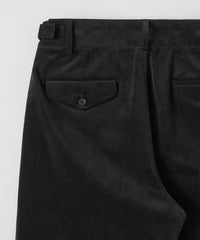 ANOTHER OFFICE  Santiago Officer Corduroy Pants AOFWPT001 BLACK