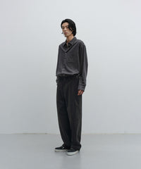 ANOTHER OFFICE  Santiago Officer Corduroy Pants AOFWPT001 BLACK