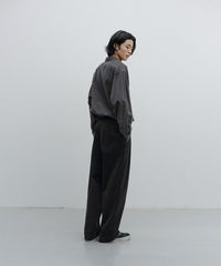 ANOTHER OFFICE  Santiago Officer Corduroy Pants AOFWPT001 BLACK