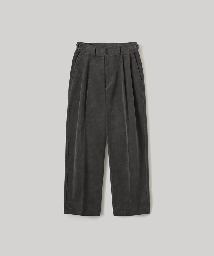 ANOTHER OFFICE Narrow Stripe Tapered Slacks
