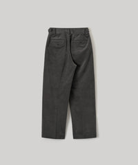 ANOTHER OFFICE Narrow Stripe Tapered Slacks