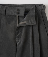 ANOTHER OFFICE Narrow Stripe Tapered Slacks