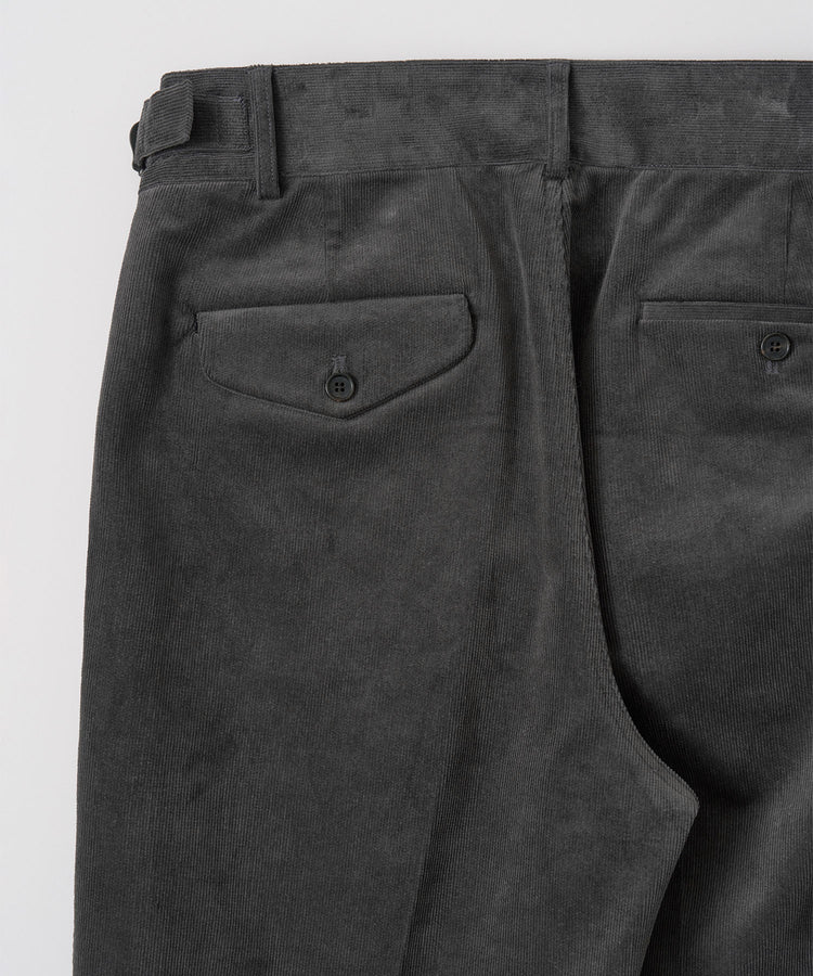 ANOTHER OFFICE Narrow Stripe Tapered Slacks