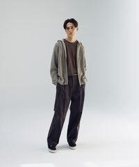 ANOTHER OFFICE Narrow Stripe Tapered Slacks