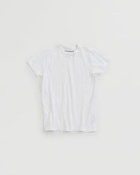 THE SHINZONE  CREW NECK T-SHIRT WHITE 01