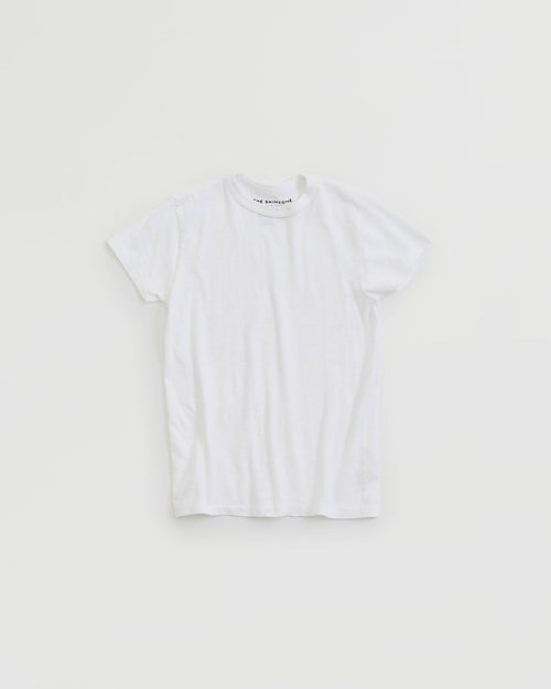 THE SHINZONE CREW NECK T-SHIRT WHITE 01