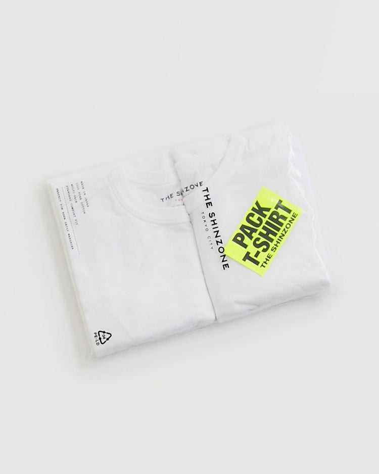 THE SHINZONE  PACK TEE WHITE