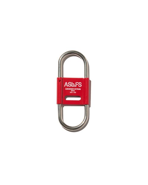 FreshService AS×FS CARABINER KEYRING RED