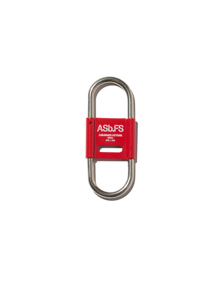 FreshService AS×FS CARABINER KEYRING RED