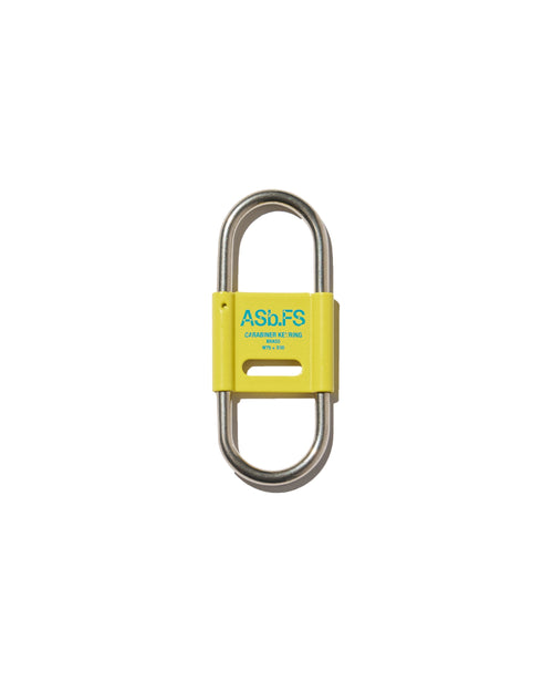 FreshService AS×FS CARABINER KEYRING YELLOW