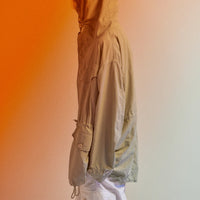 ARMY TWILL / Nylon OX Hooded Coat