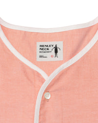 Henley Neck Department   Allen Henley Neck Shirt  SIDOGRAS Pink