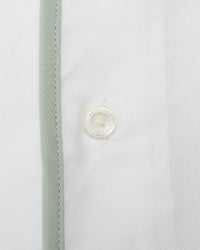 Henley Neck Department   Allen Henley Neck Shirt  SIDOGRAS White OX