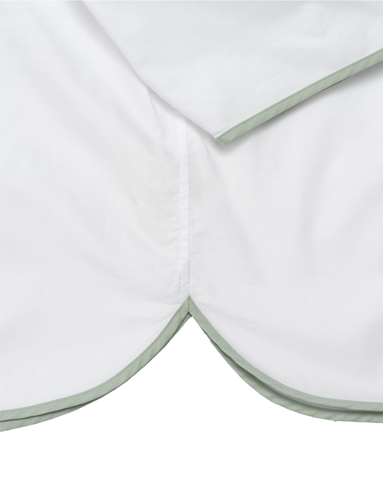Henley Neck Department   Allen Henley Neck Shirt  SIDOGRAS White OX
