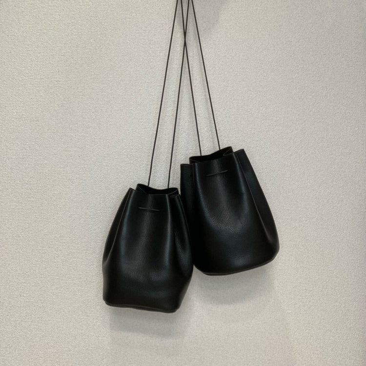 REEL/ Square drawstring bag（スクエア ドローストリング バッグ）