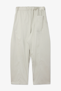 sage NATION  Box Pleat Trouser   Ivory