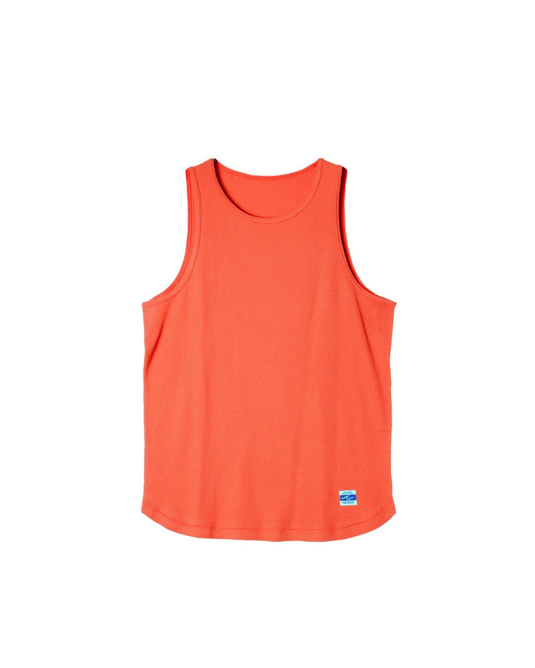 ARMY TWILL / LIGHT HONEYCOMB TANK TOP ORANGE