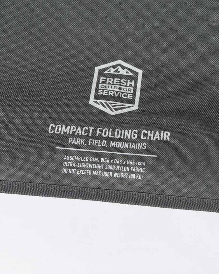 FreshService  COMPACT FOLDING CHAIR FSP262-99005 GRAY