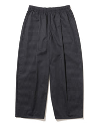 FreshService  CORPORATE WIDE EASY PANTS BLACK STRIPE