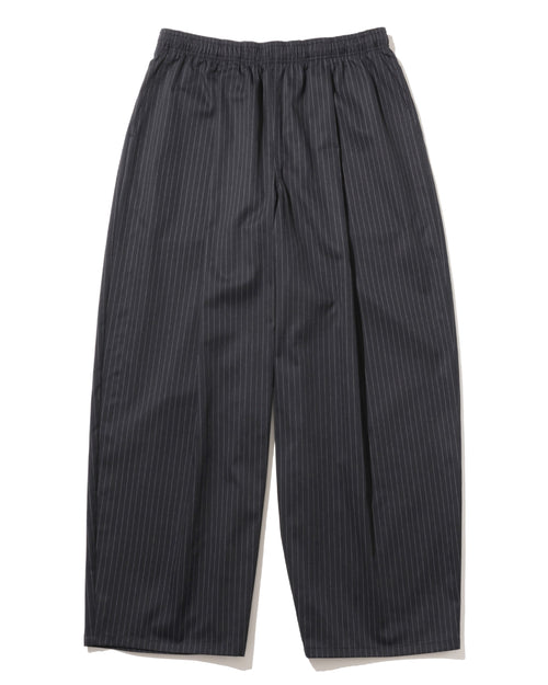 FreshService  CORPORATE WIDE EASY PANTS BLACK STRIPE