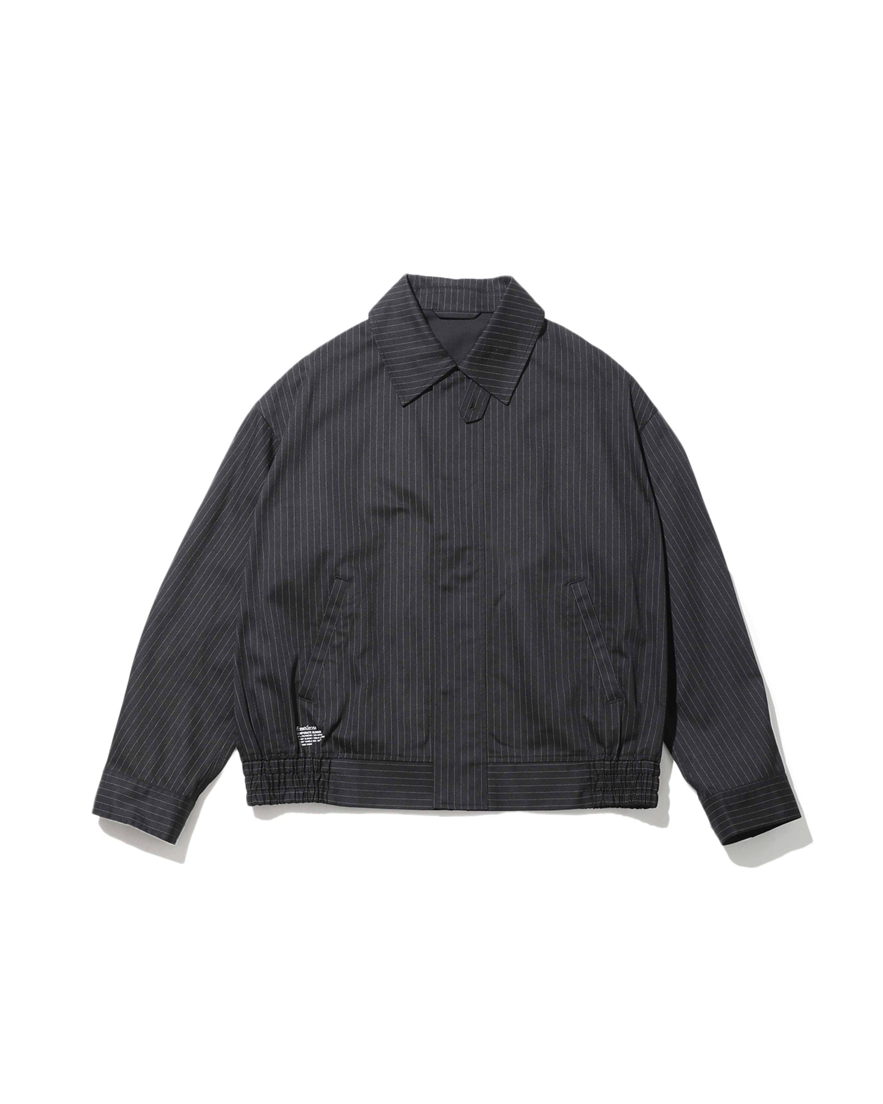 FreshService Corporate Blouson ブラックストライプ FreshService / CORPORATE BLOUSON BLACK STRIPE – CASDAY