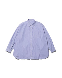 FreshService CORPORATE UNIFORM L/S SHIRT BLUE STRIPE