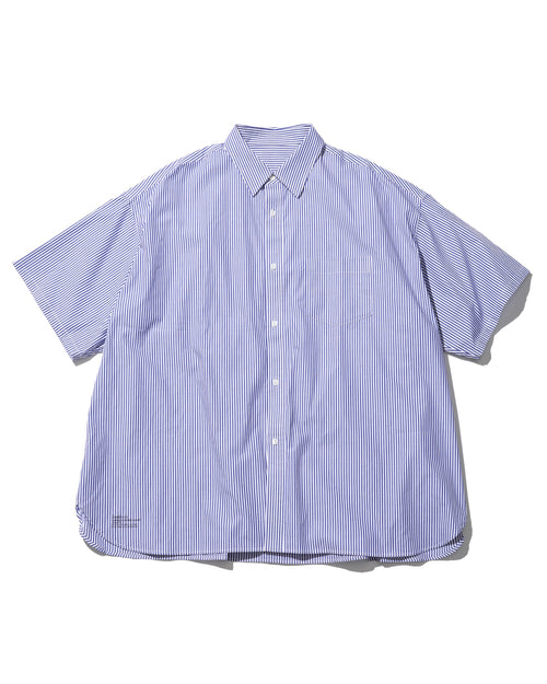 FreshService CORPORATE UNIFORM S/S SHIRT BLUE STRIPE