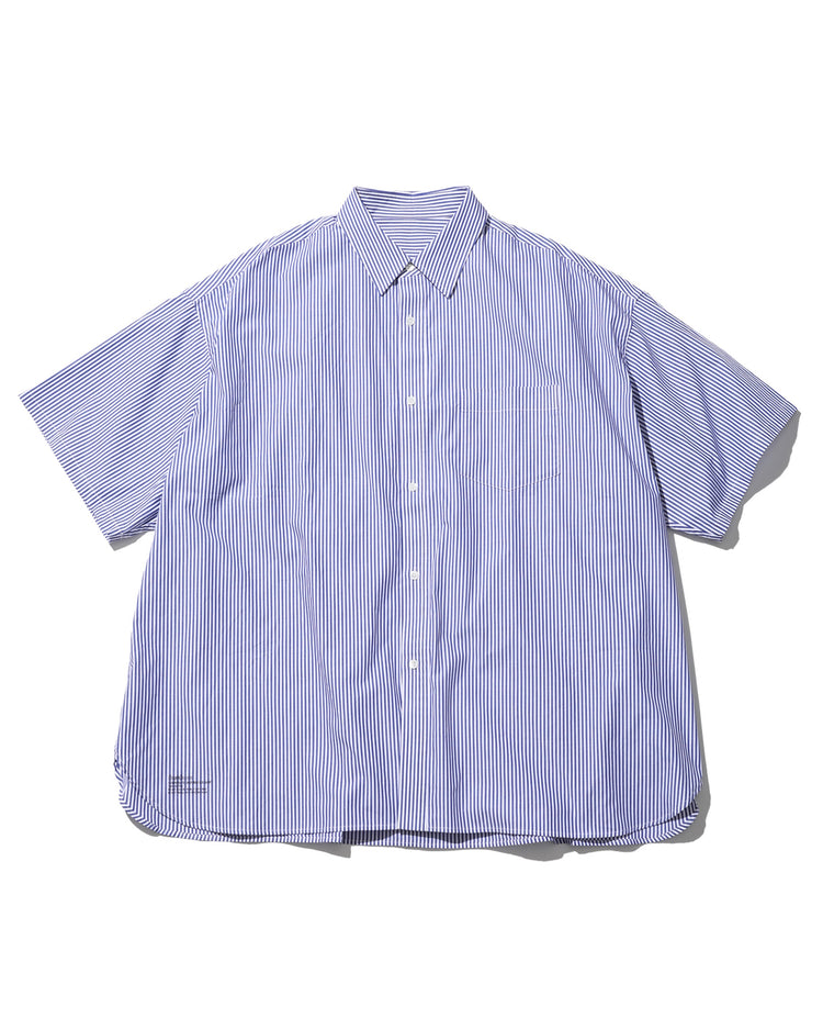 FreshService  CORPORATE UNIFORM S/S SHIRT BLUE STRIPE