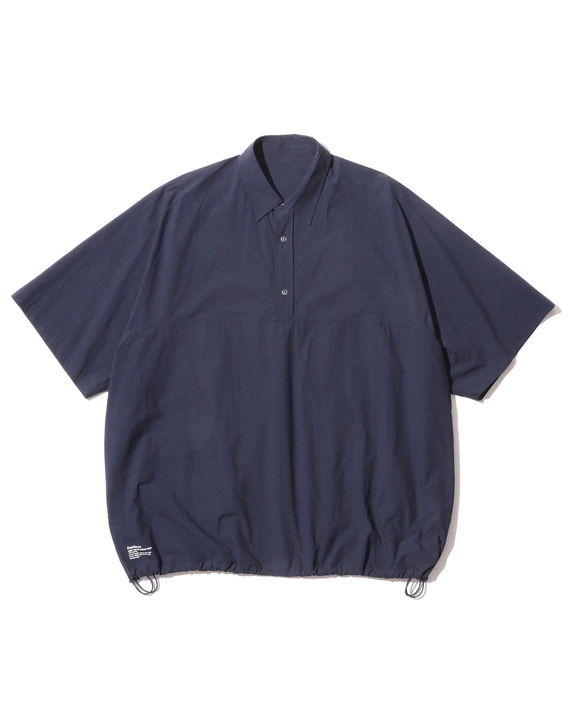 FreshService CRISP COTTON ANORAK L/S SHIRT GRAY – CASDAY