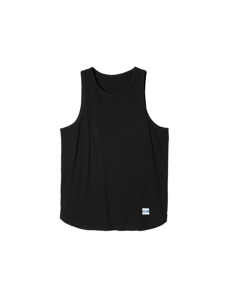 ARMY TWILL / LIGHT HONEYCOMB TANK TOP BLACK