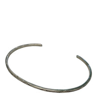 FIRST AMERICAN TRADERS/Sterling Silver Bangle CA