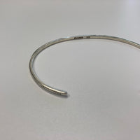 FIRST AMERICAN TRADERS/Sterling Silver Bangle CA